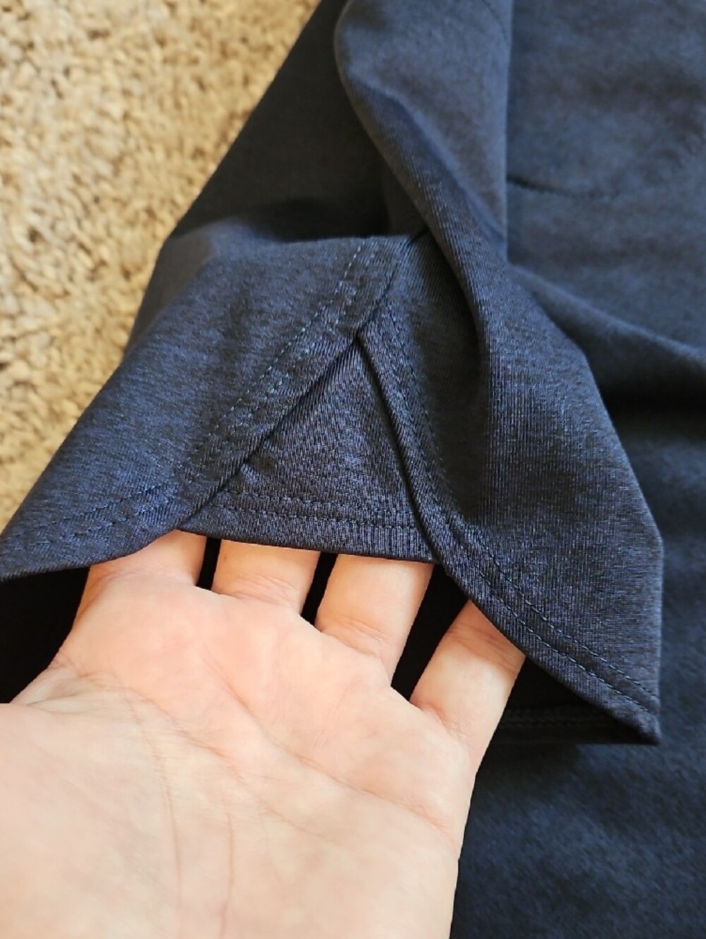 tek gear navy drawstring athletic shorts On The Go Gear - Picture 6 of 7